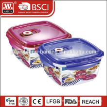 Vacuum Microwavable Freshness Preservation Plastic Food Container